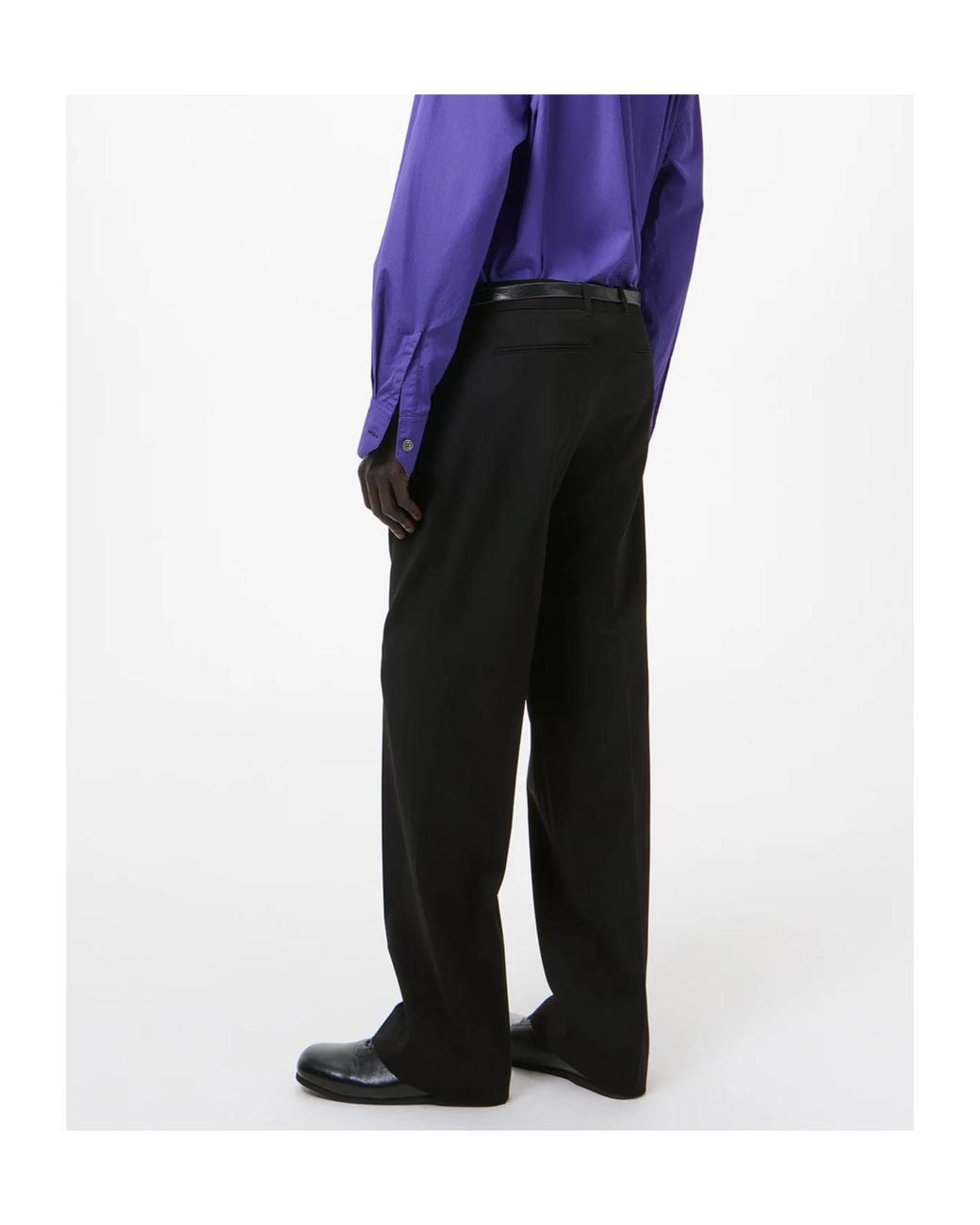 Our Legacy Black Pleated Tailored Trousers for men