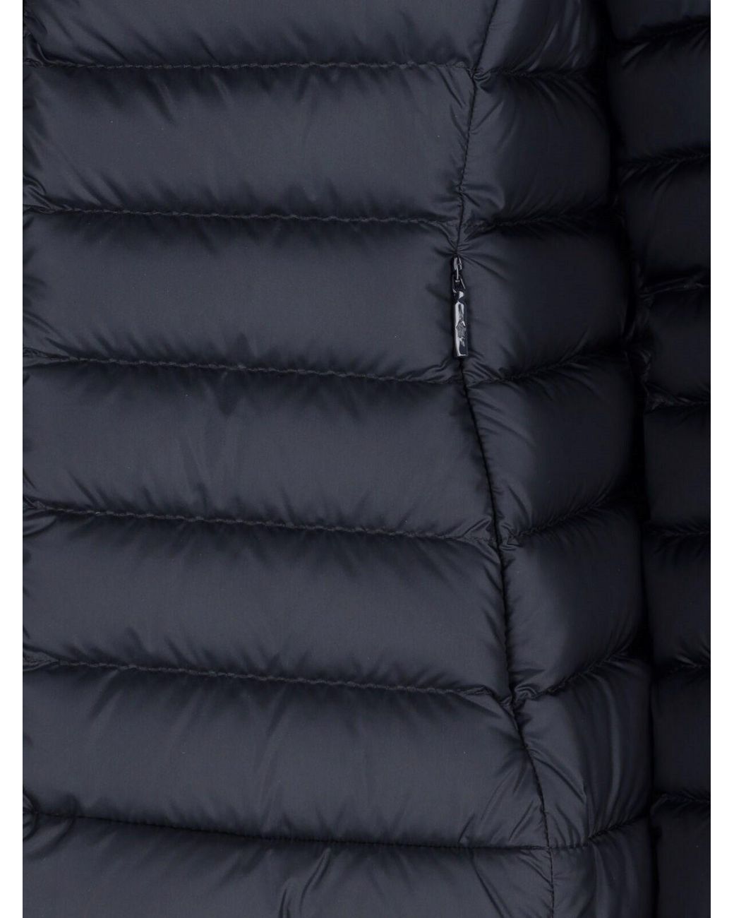 Moncler Blue Ige Zip-Up Padded Jacket