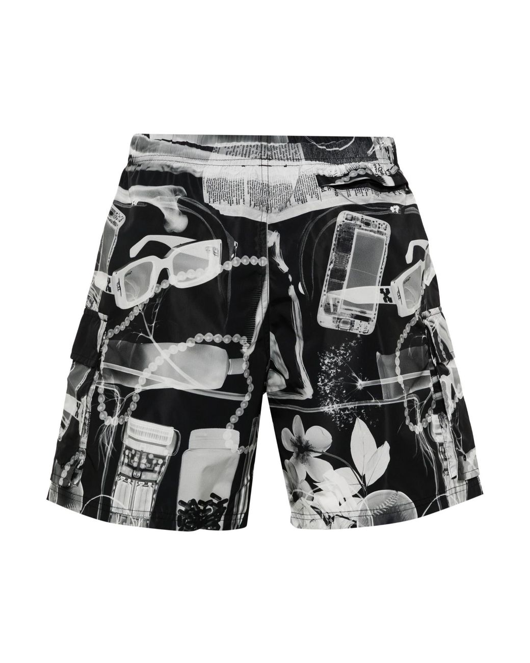 Off-White c/o Virgil Abloh Black Beachwear for men