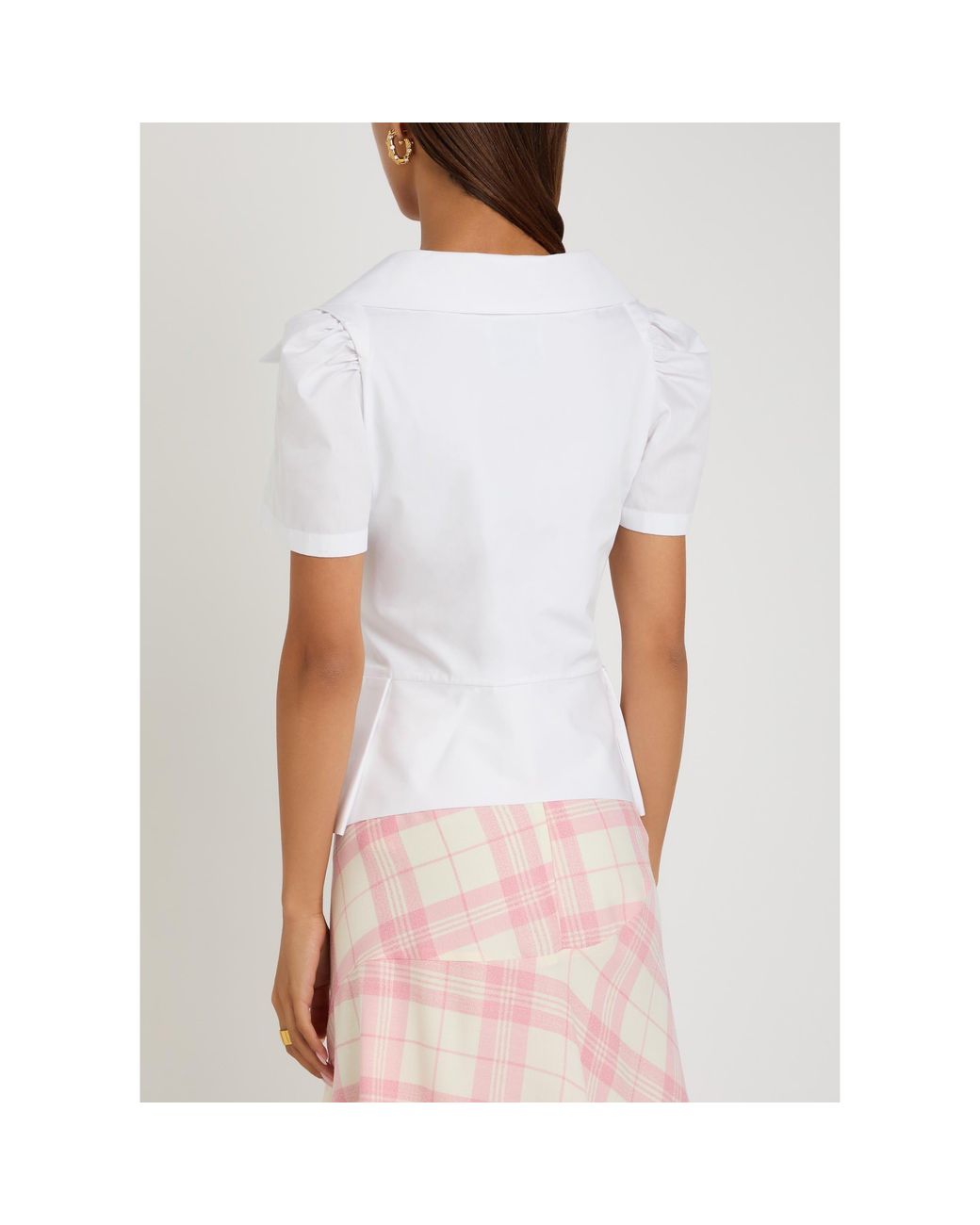Vivienne Westwood White Simple Cotton Shirt
