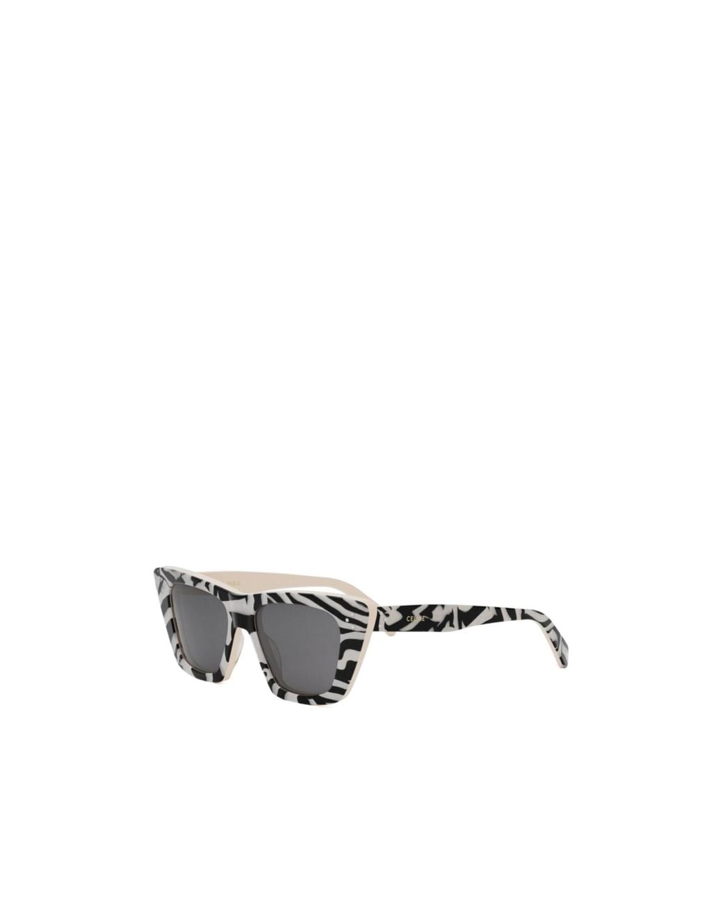 Céline White Logo Sunglasses for men