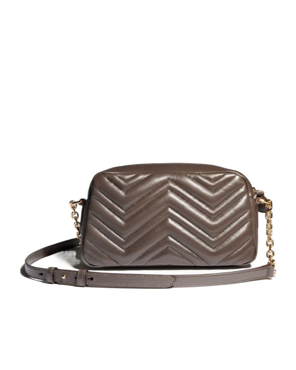 Gucci Brown Gg Marmont Small Camera Bag