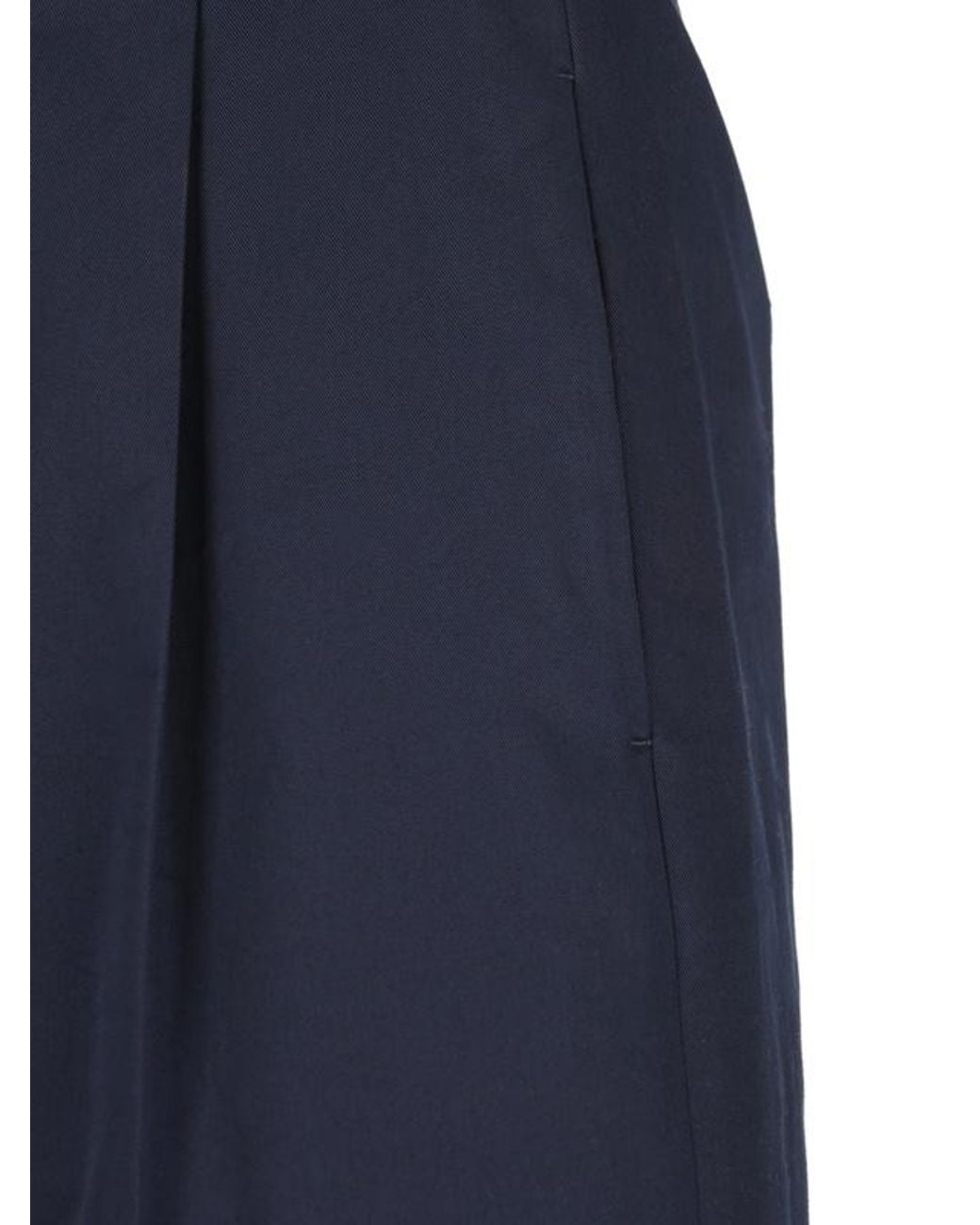 Loewe Blue Wide-Leg Trousers for men