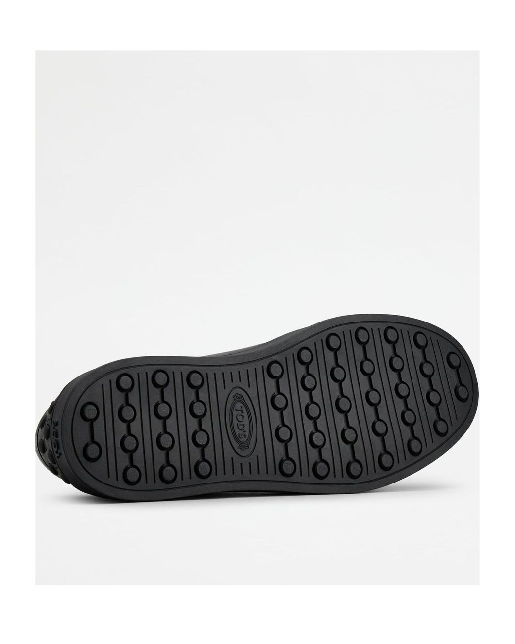 Tod's Black Allacciata Cassetta 04L Sneaker for men
