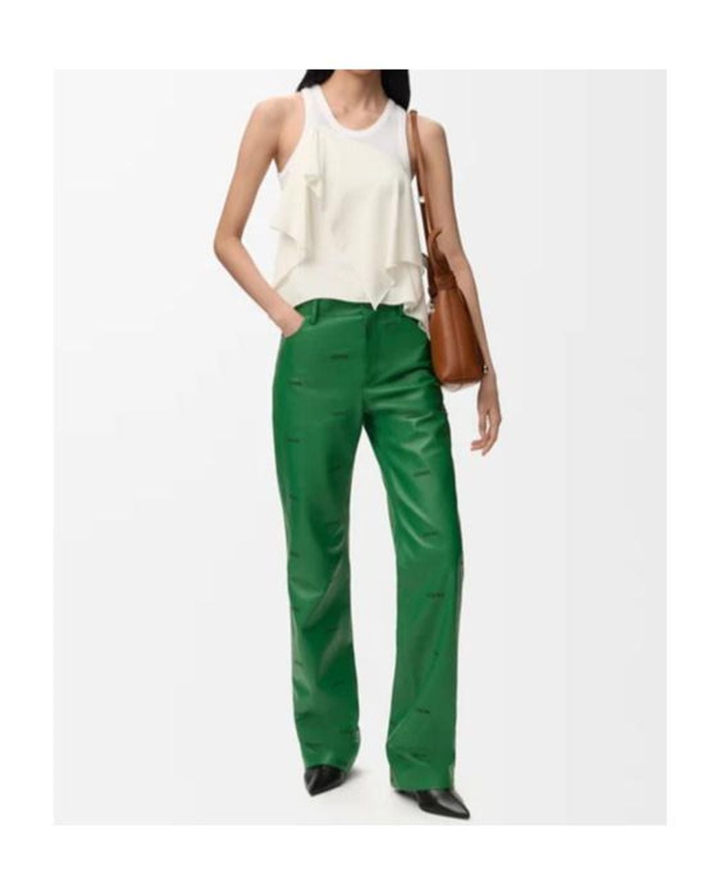 Loewe Natural Layered Sleeveless Top