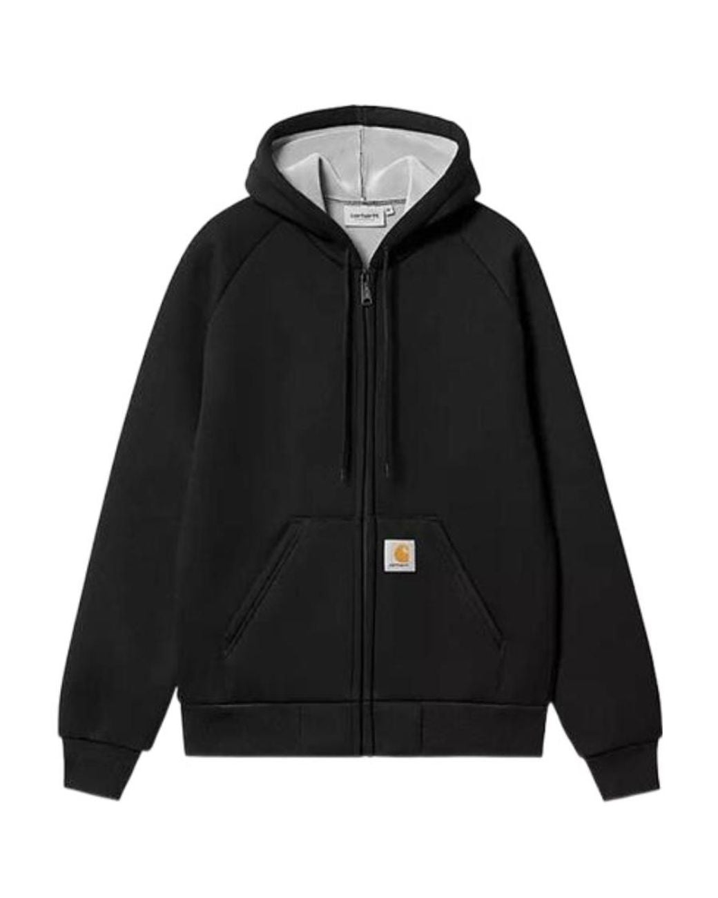 Carhartt Black Car-Lux Zip-Up Hoodie for men