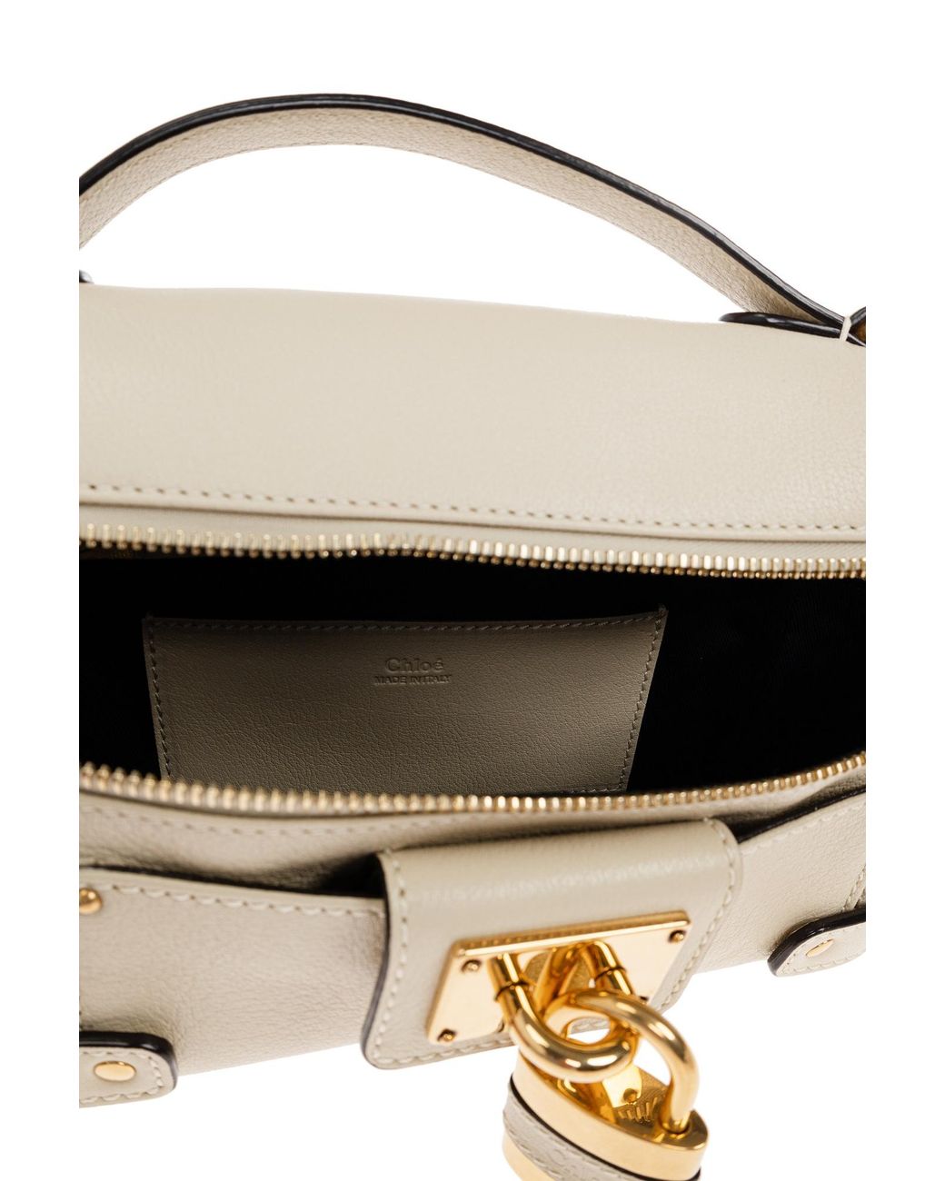 Chloé Natural Chloé Paddington Mini Shoulder Bag