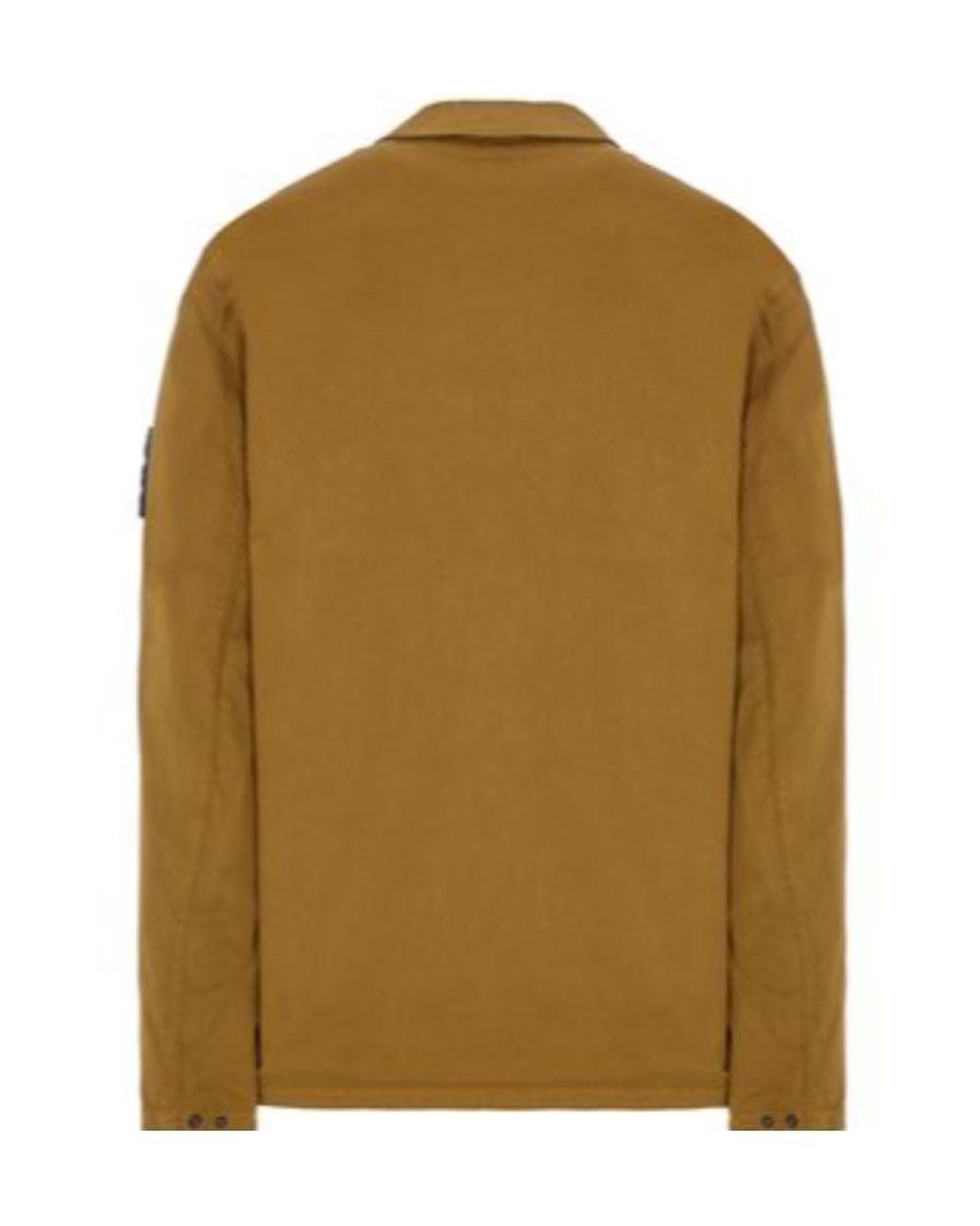Stone Island Green Zippered Casual Jacket for men
