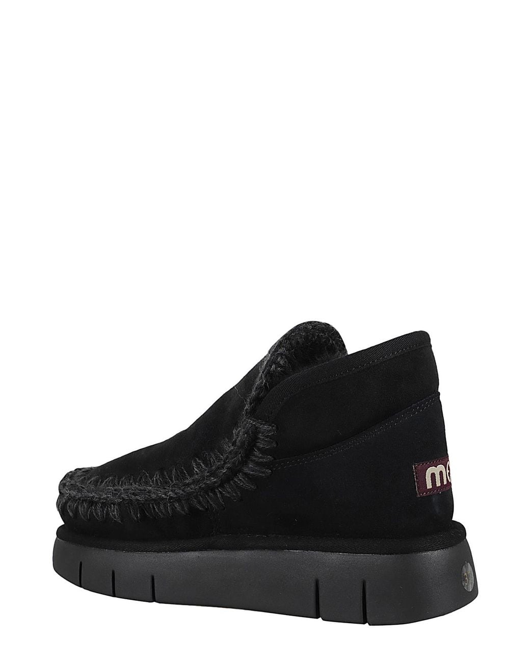 Mou Black Eskimo Bounce Ankle Boots