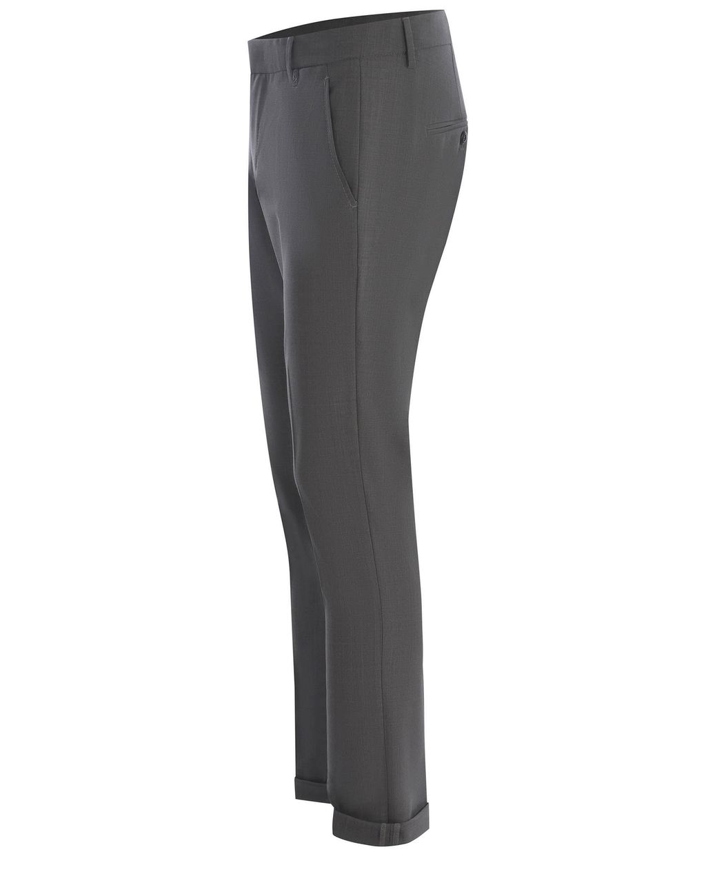 Dondup Gray Gaubert Slim-Fit Pants for men