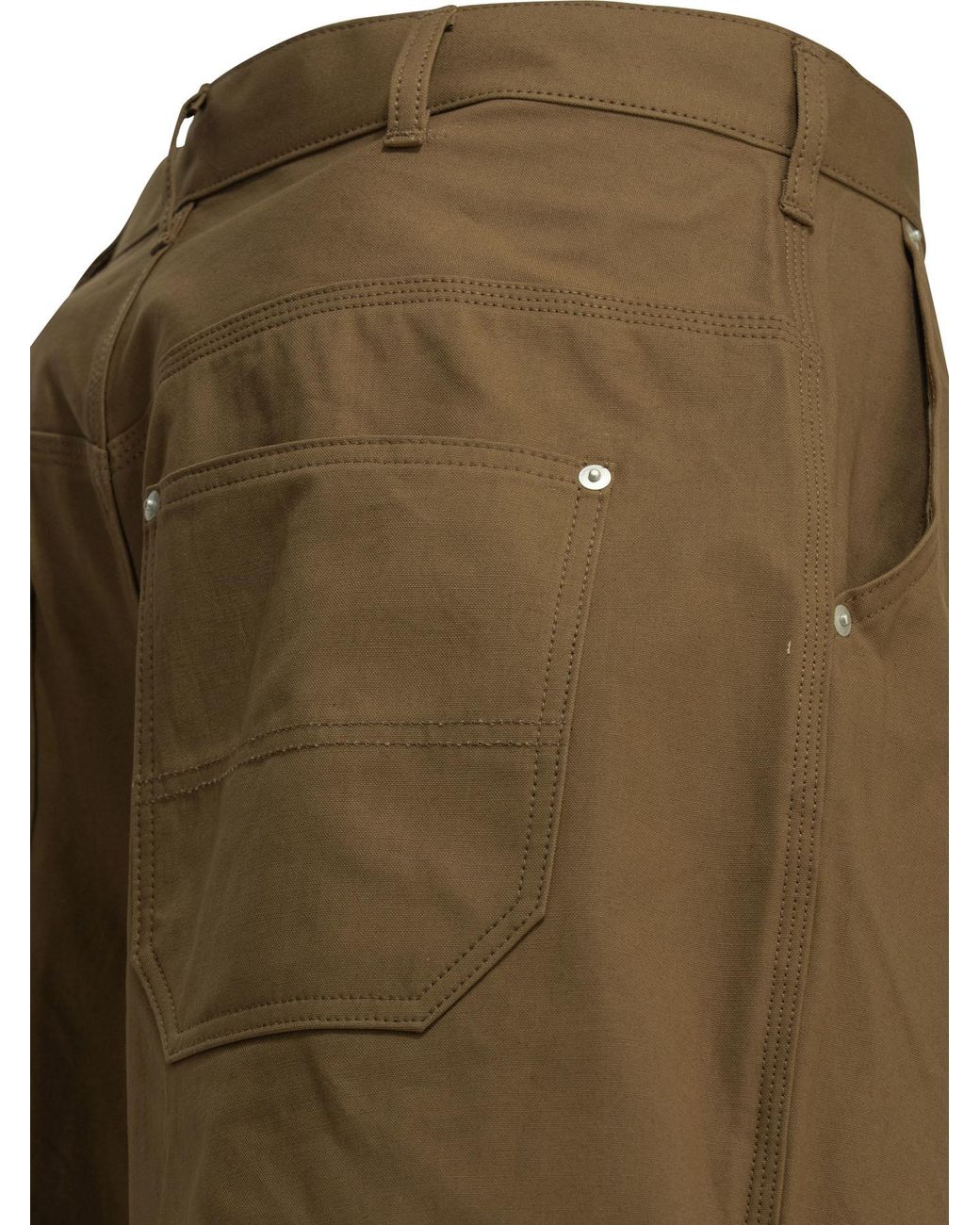 Comme des Garçons Green Comme Des Garçons Homme Pleated High-Waist Shorts for men