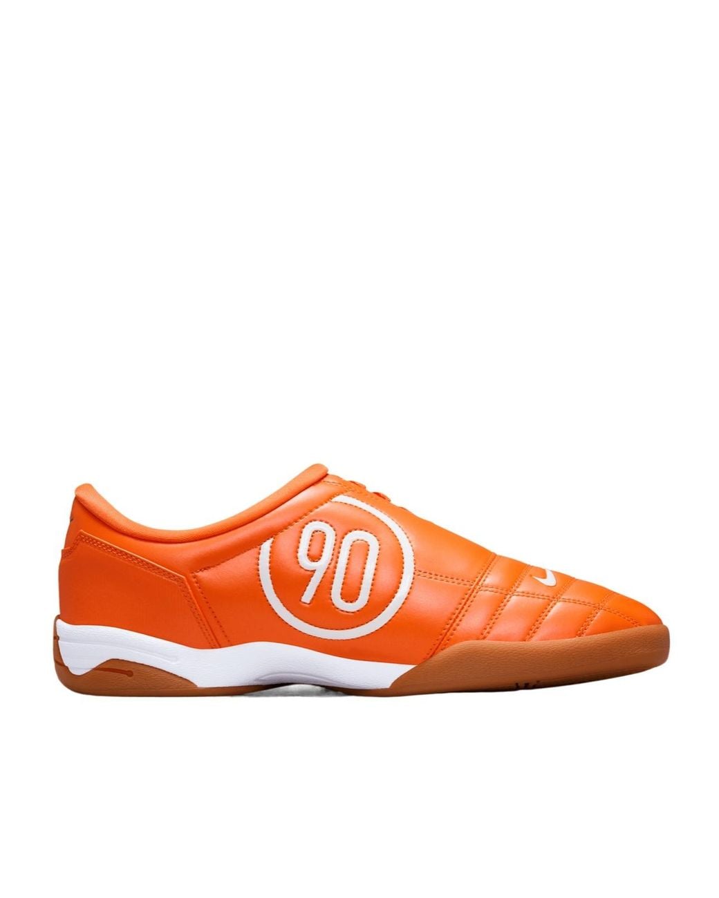 Nike Orange Total 90 Sp Quilted Low-Top Sneakers for men