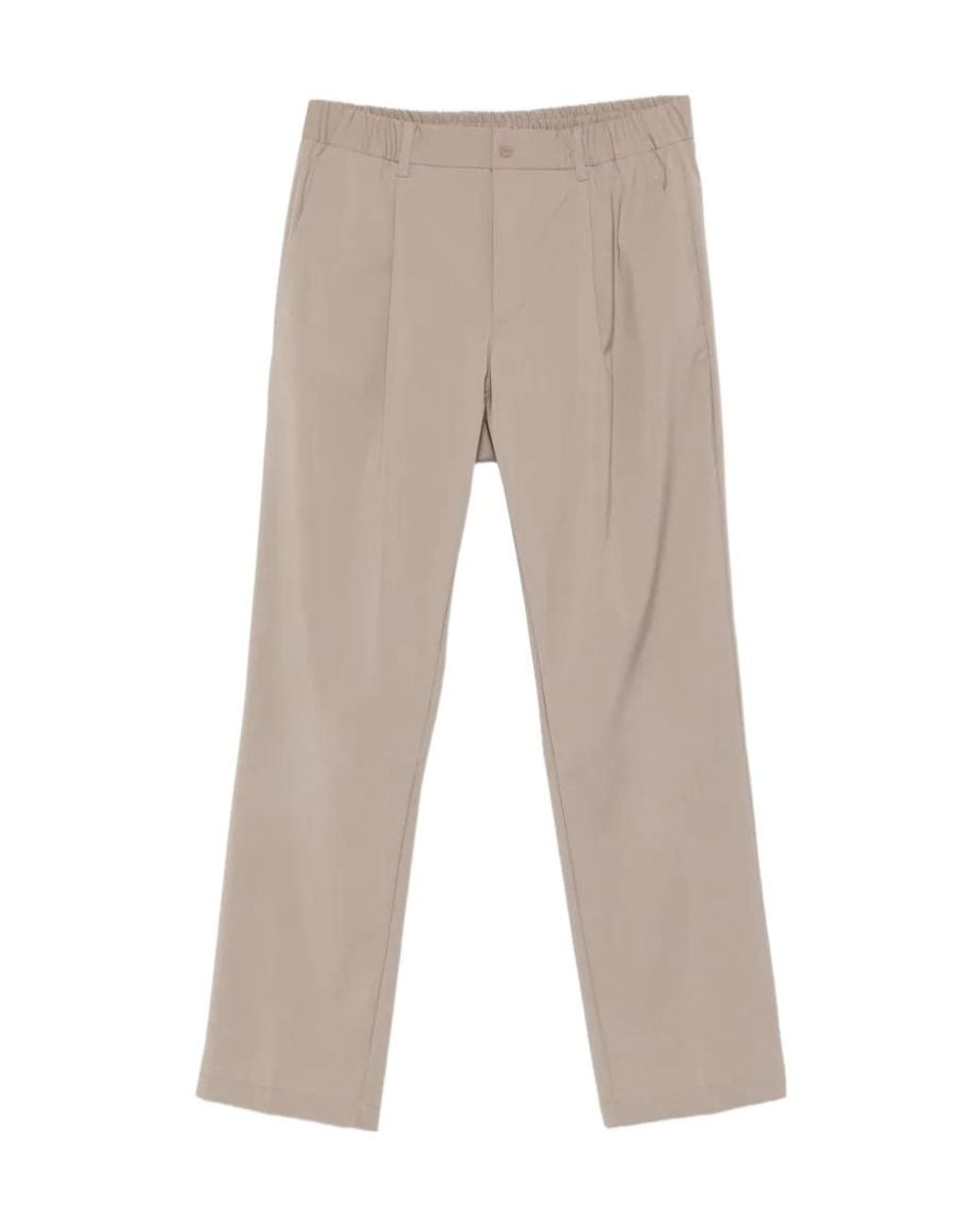 Herno Natural Logo Casual Pants for men