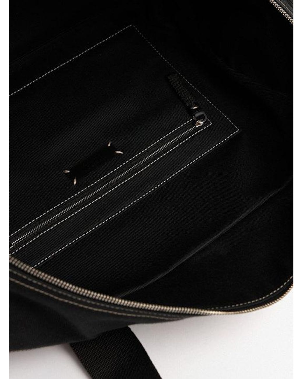 The Row Black Largecapacity Square Bag for men