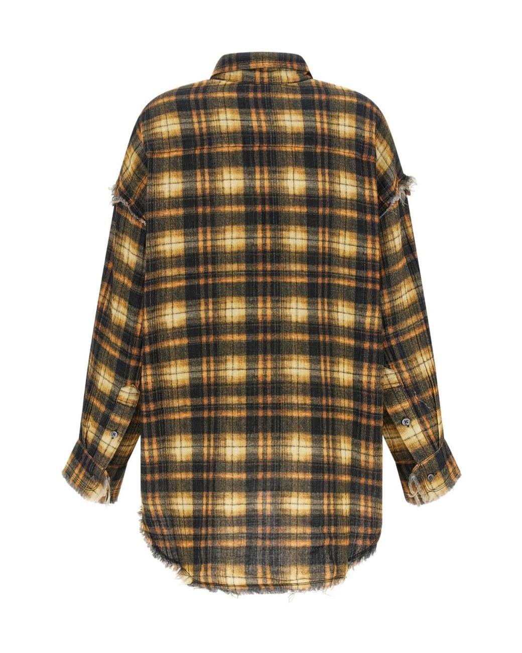 R13 Multicolor Plaid Shirt