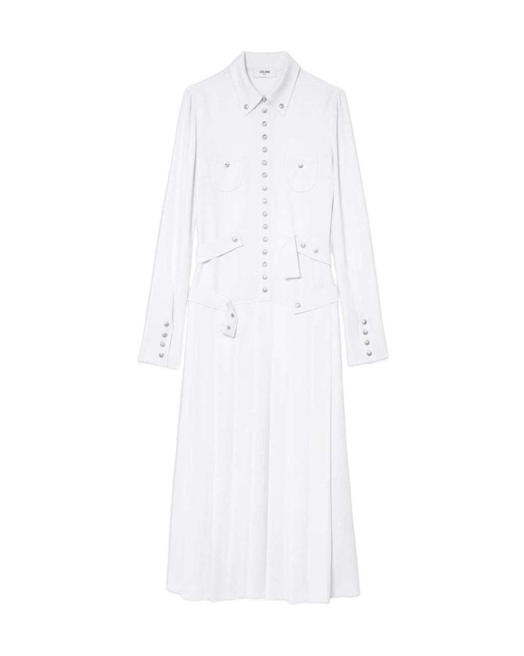 Céline White Dress