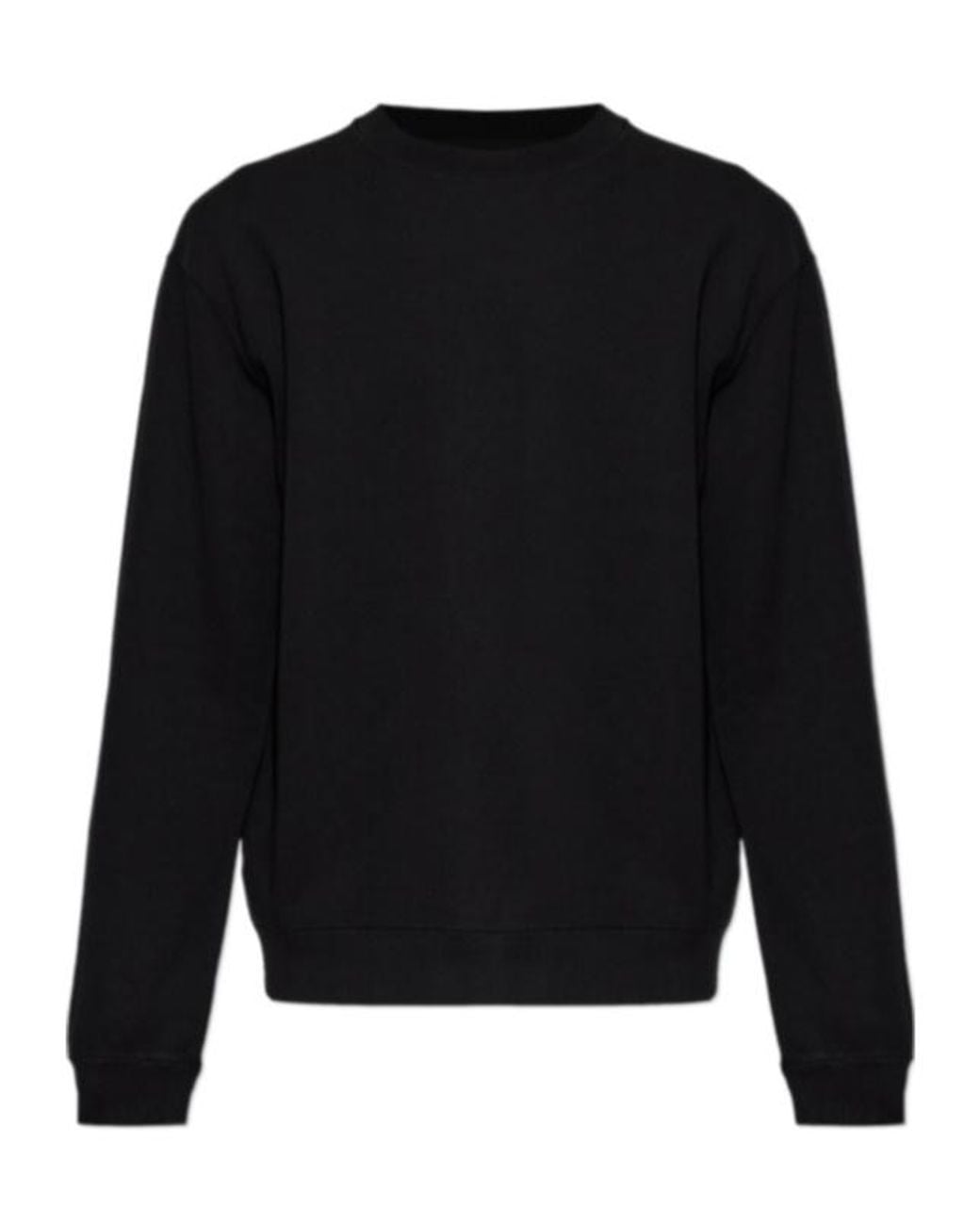 Canada Goose Black Loon Logo-Patch Sweatshirt for men
