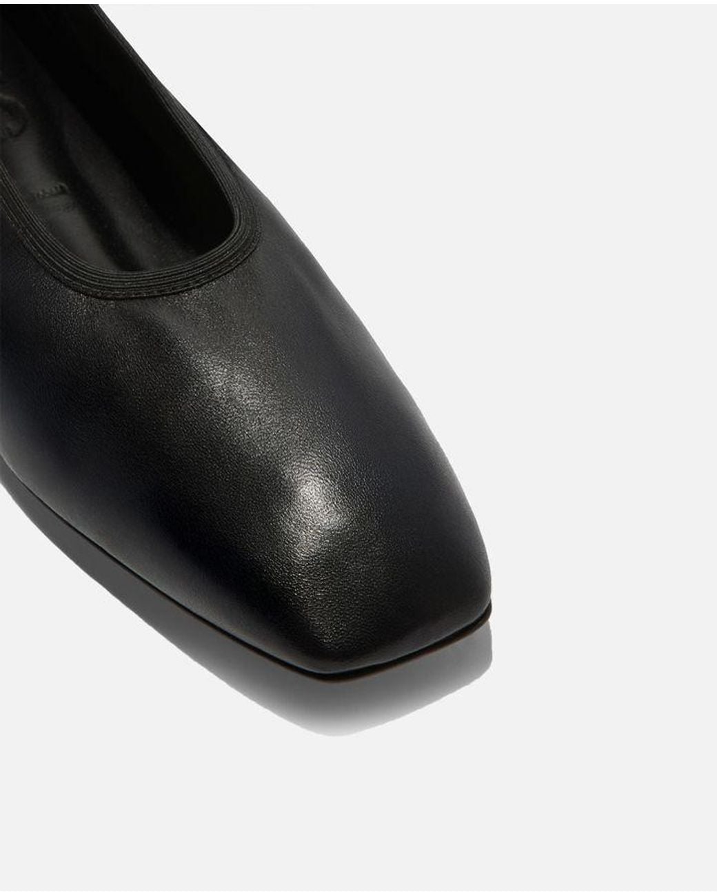 Aeyde Black Nomi Ballet Flats
