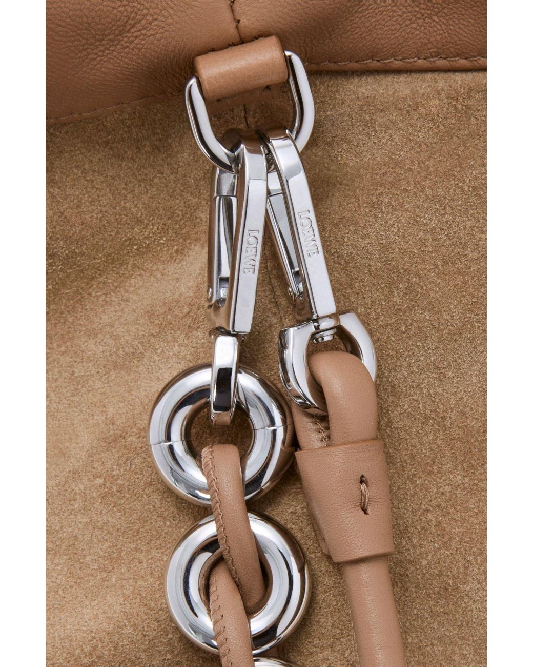 Loewe Brown Large Flamenco Purse