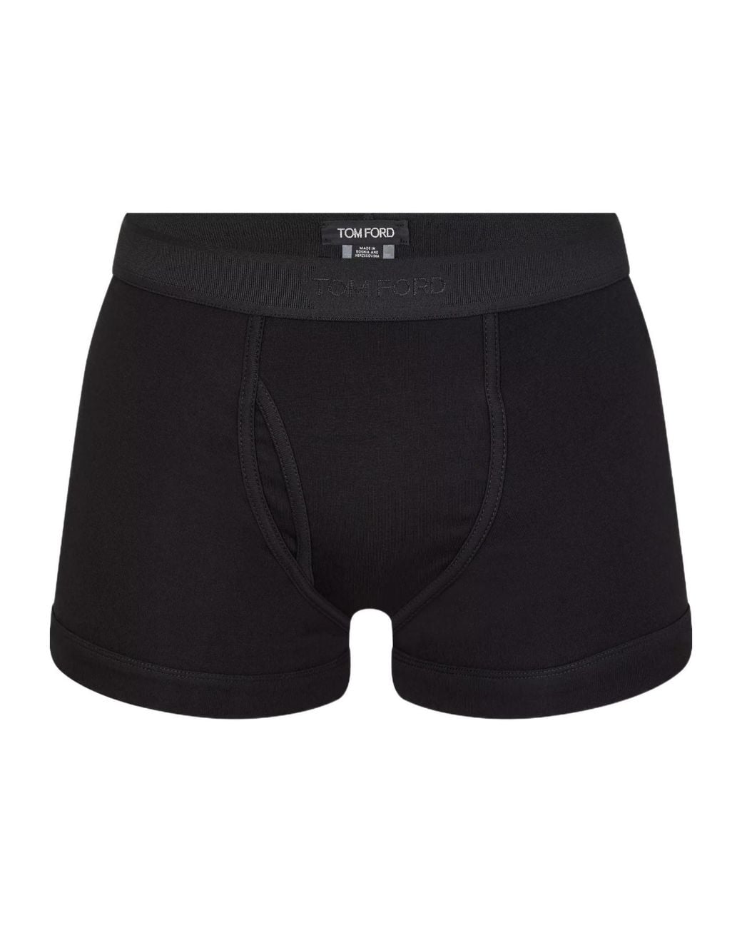 Tom Ford Black Fitted Soft Breathable Slim Boxer Briefs for men