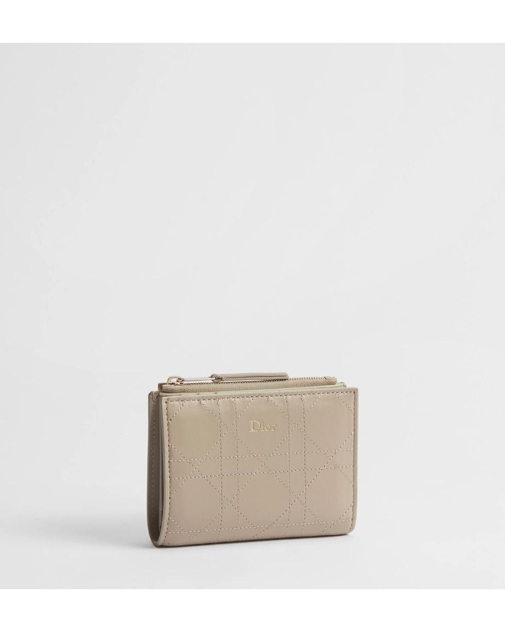 Dior Natural Trianon Dahlia Wallet