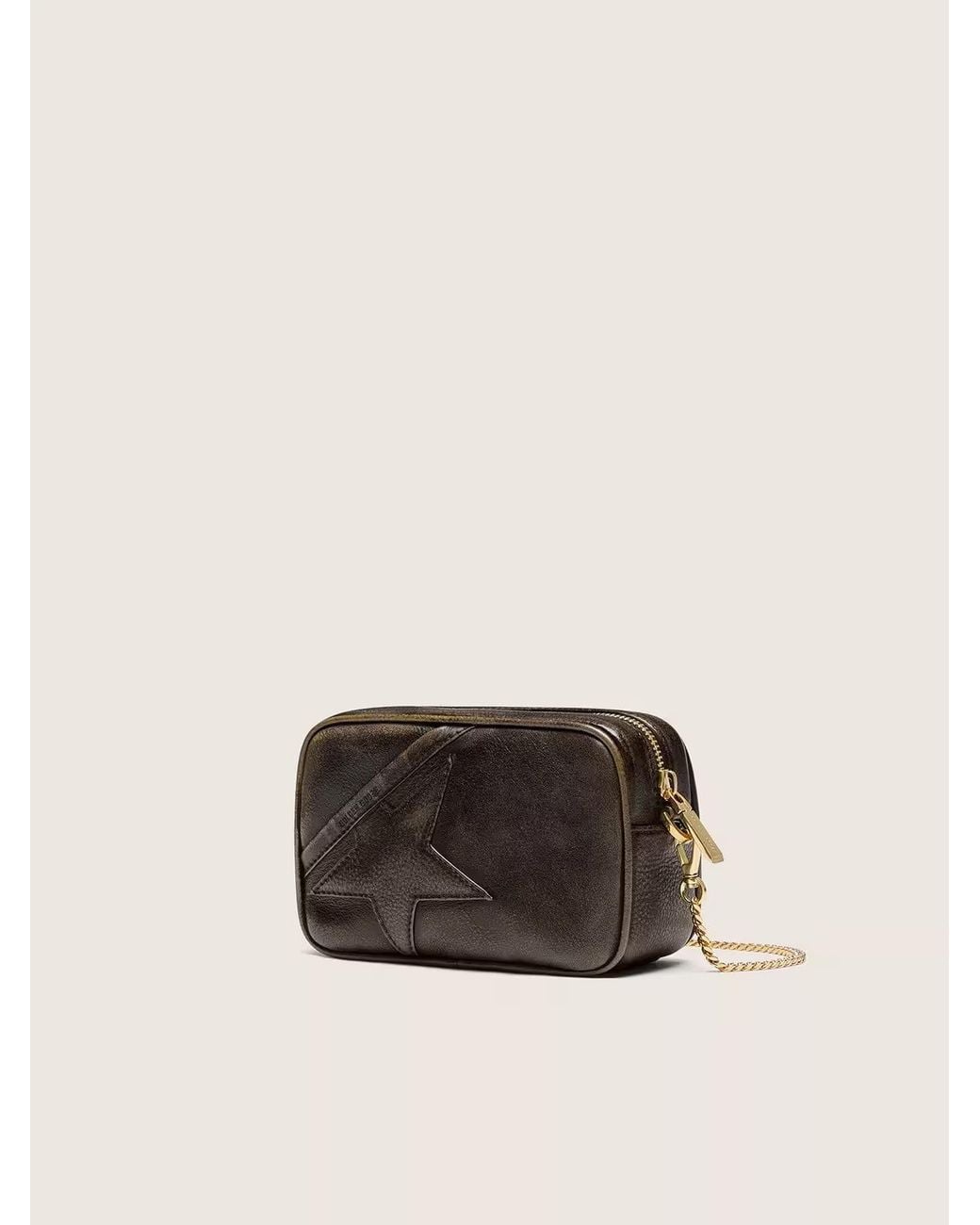 Golden Goose Deluxe Brand Black Mini Star Bag Camera Bag