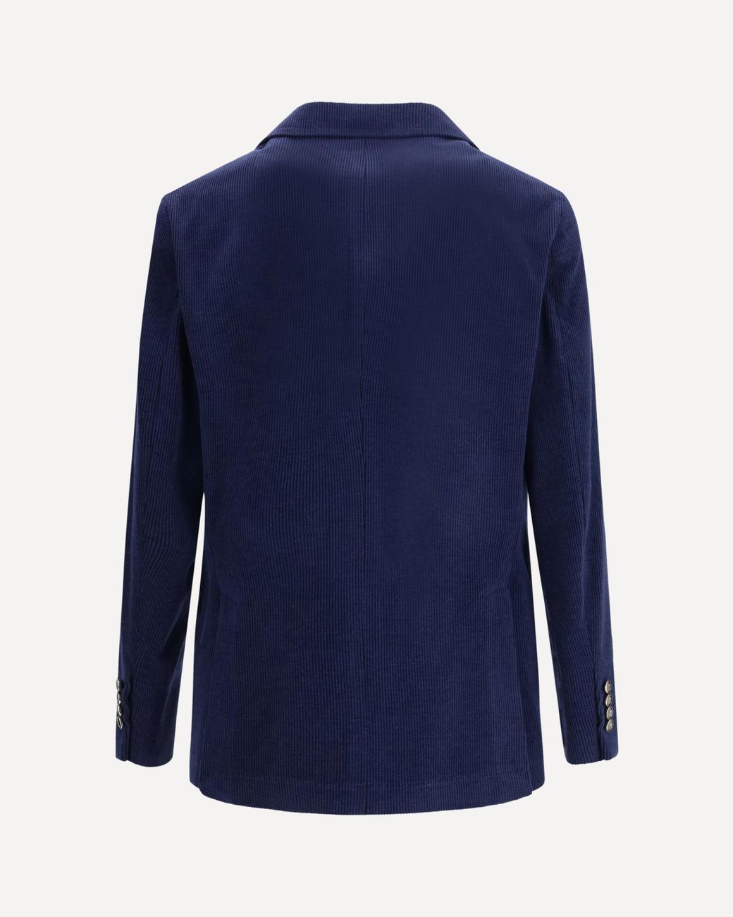 Brunello Cucinelli Blue Collared Button-Up Jacket for men