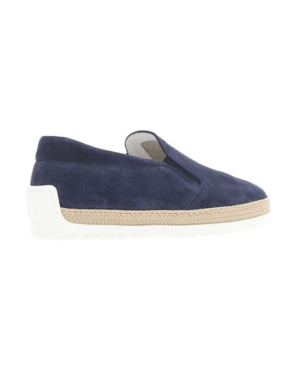 Tod's Blue Slip On Sneakers for men