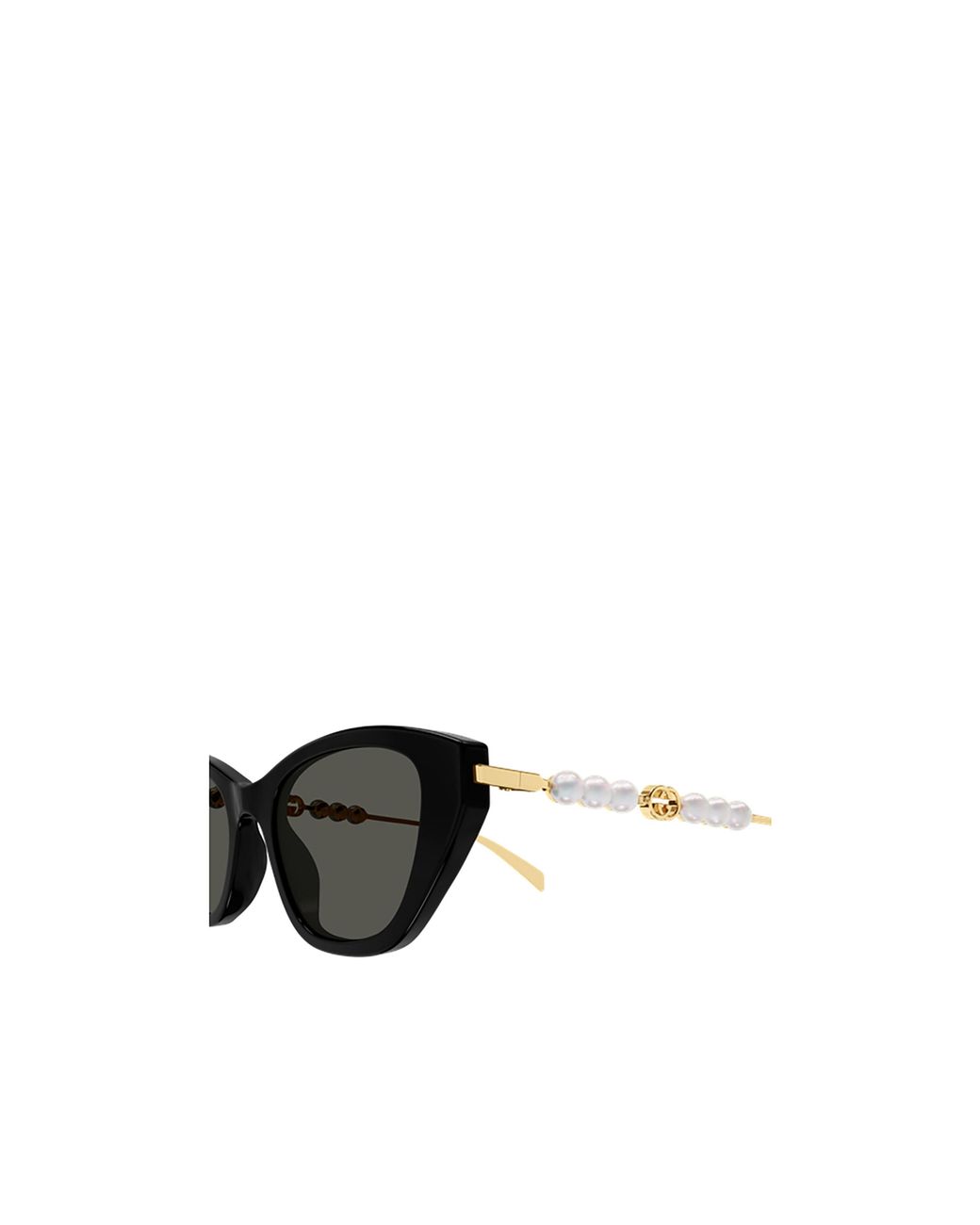 Gucci Black Eyewear Cat Eye Frame Sunglasses