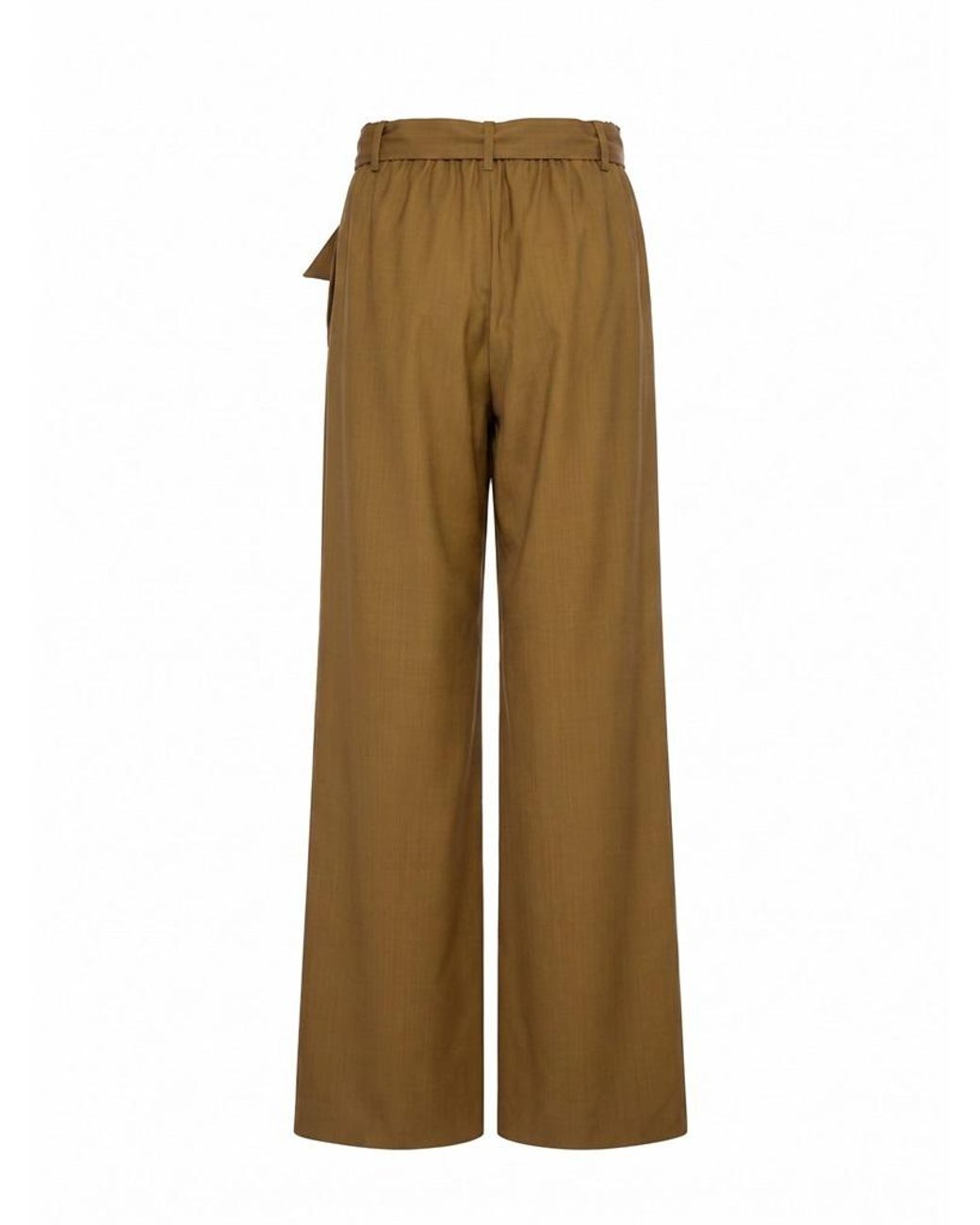 Max Mara Natural Mxmeditto Fluid Tailored Trousers