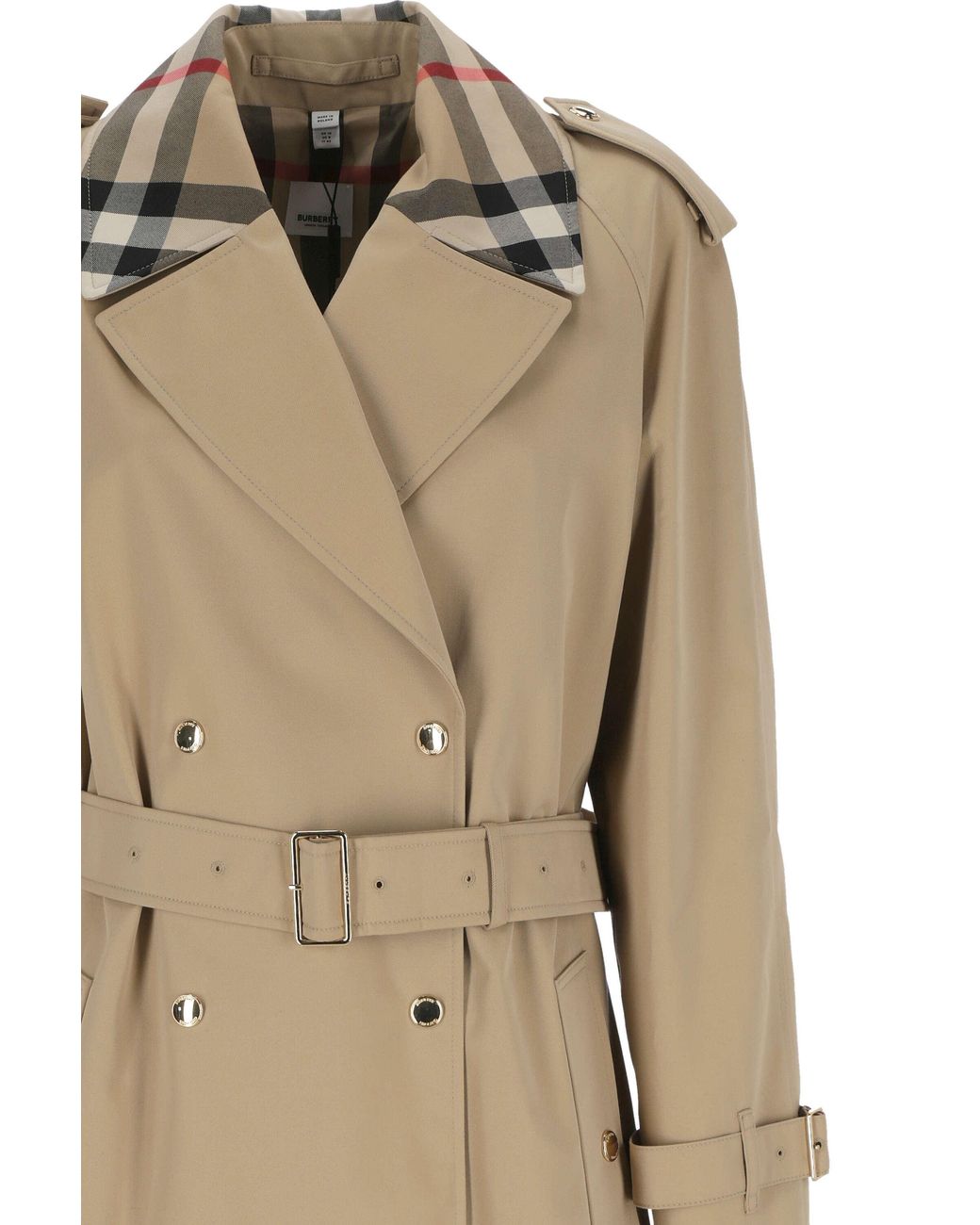 Burberry Natural Waterloo Trench Coat