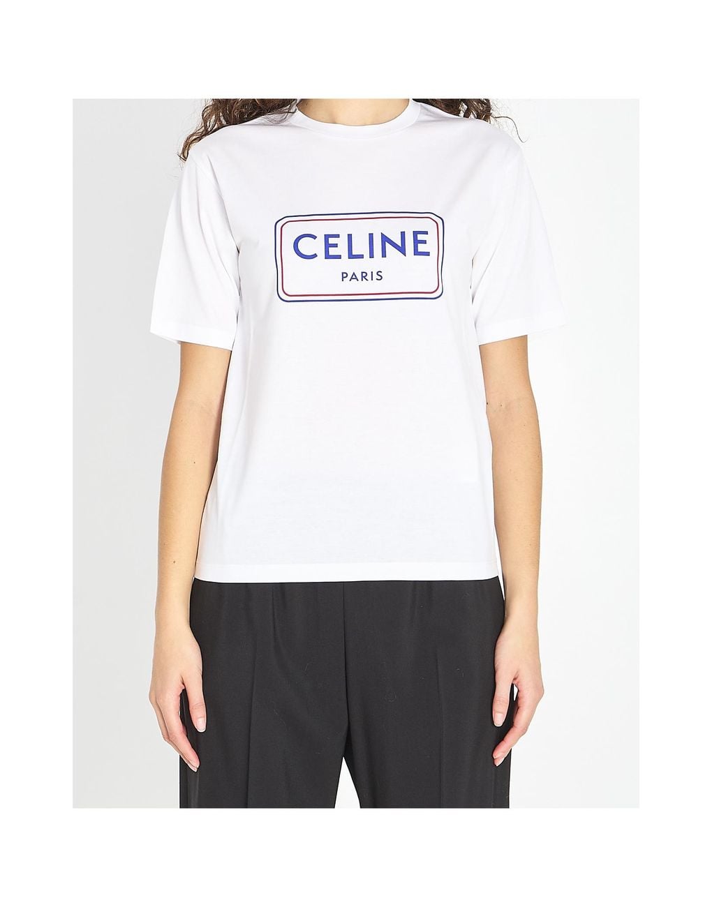 Céline White T-Shirts
