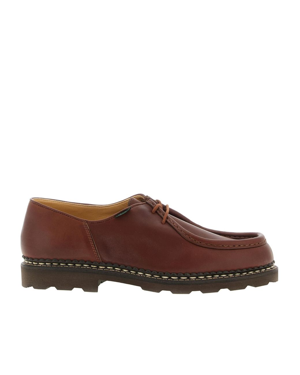 Paraboot Brown Michael Derby Shoes for men