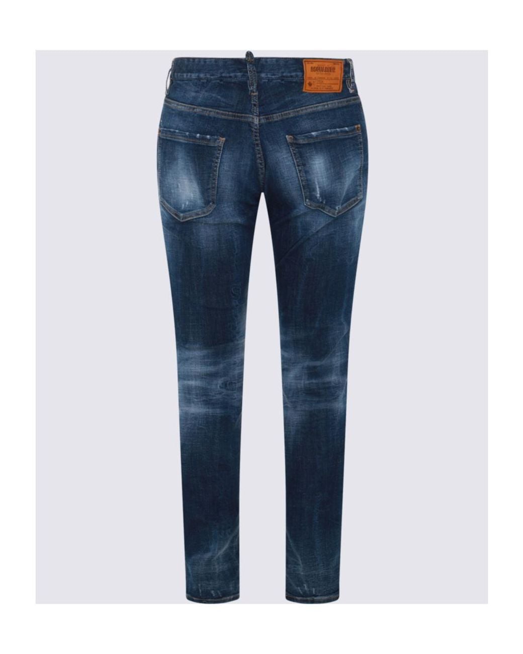 DSquared² Blue Cool Guy Denim Ripped Jeans for men
