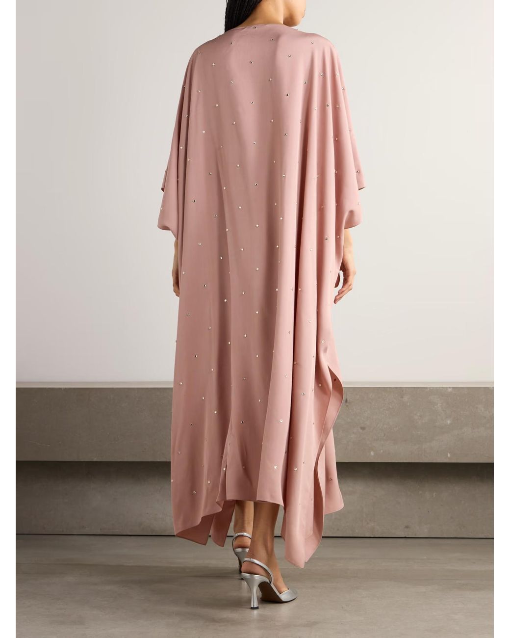 Stella McCartney Pink Rhinestone-Embellished Dress