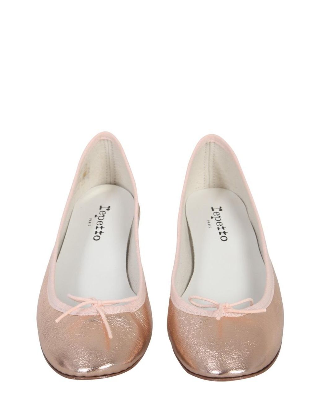 Repetto White Round Head Design Ballet Shoes