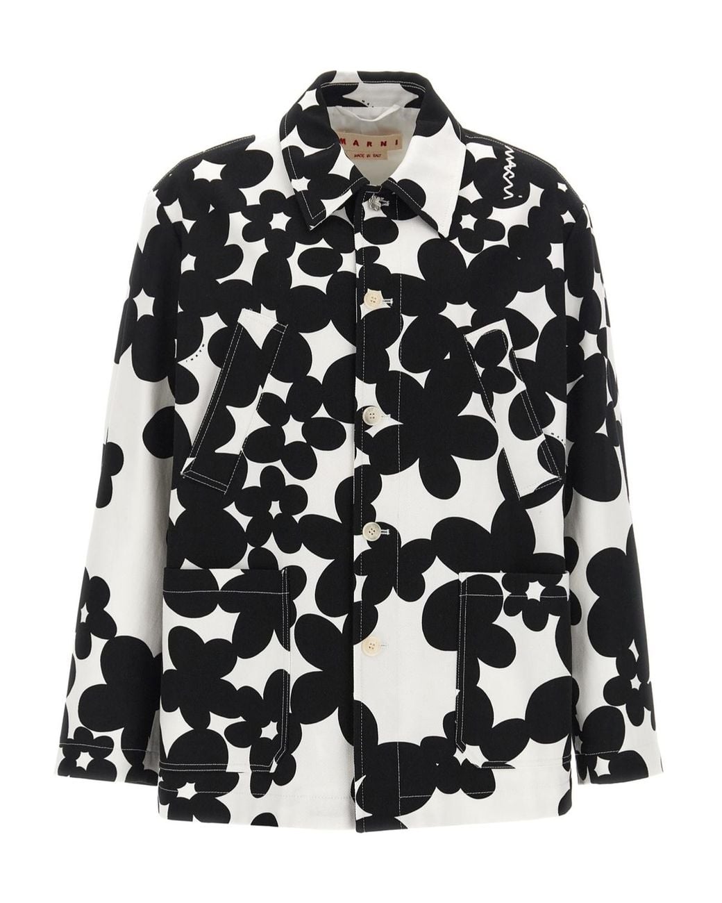 Marni Black 'Dillies' Jacket