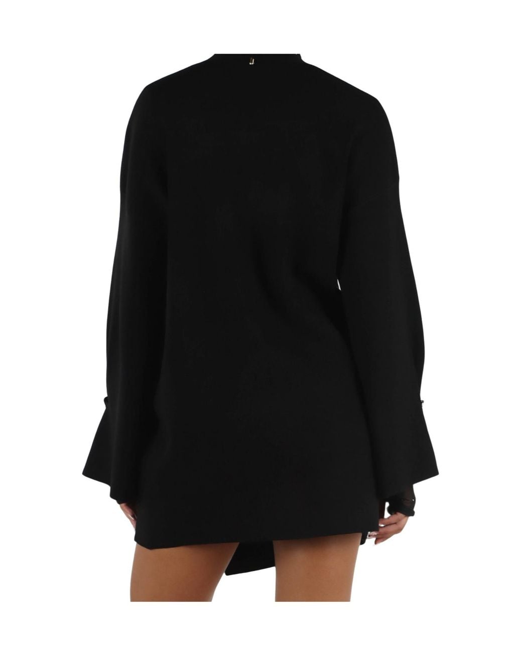 Liu Jo Black Long-Sleeve Knit Top