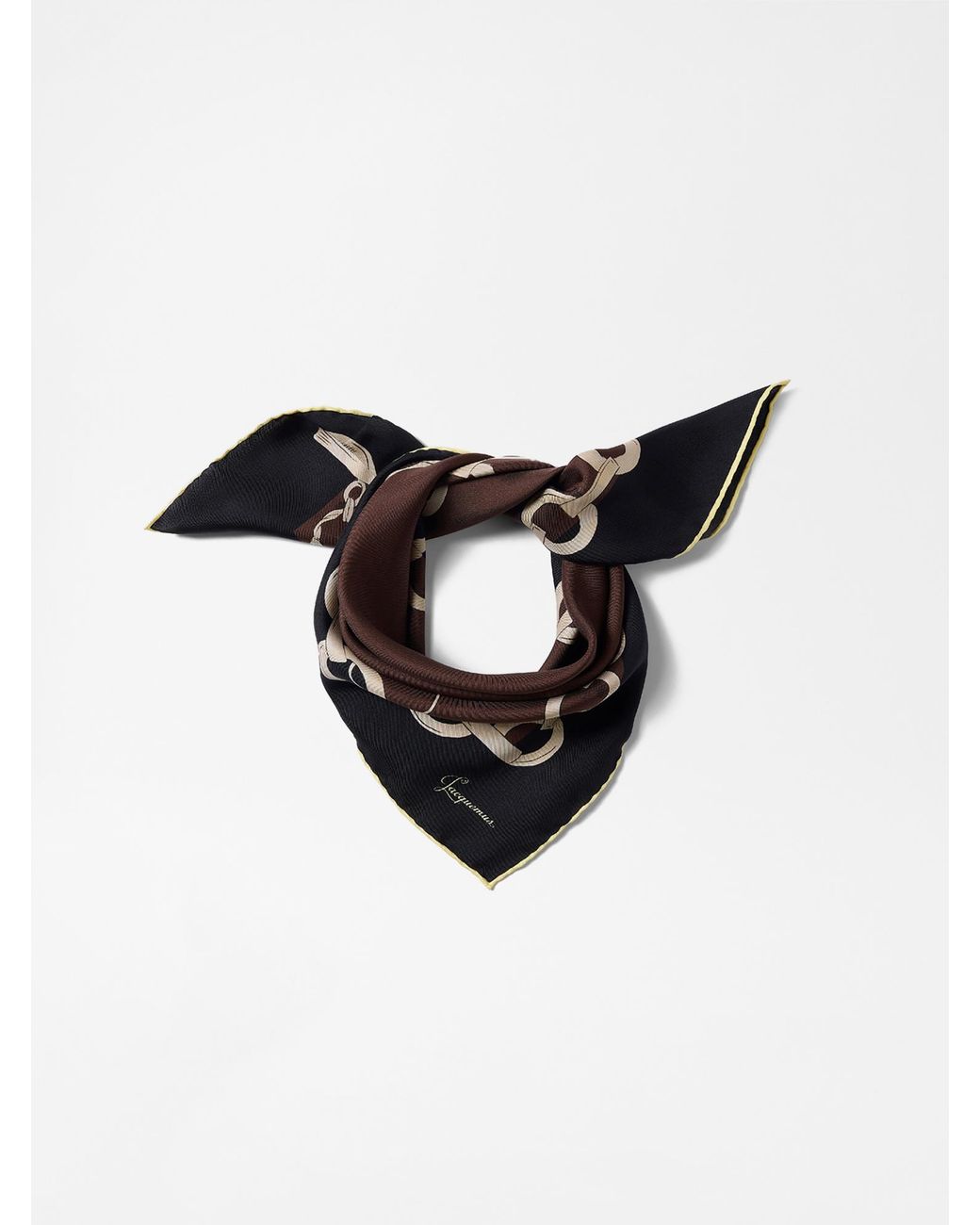 Jacquemus Black The Pampille Scarf