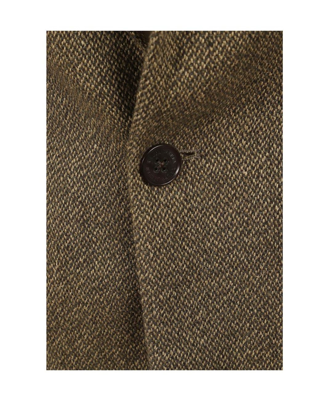 Ralph Lauren Green Parker Single-Breasted Blazer