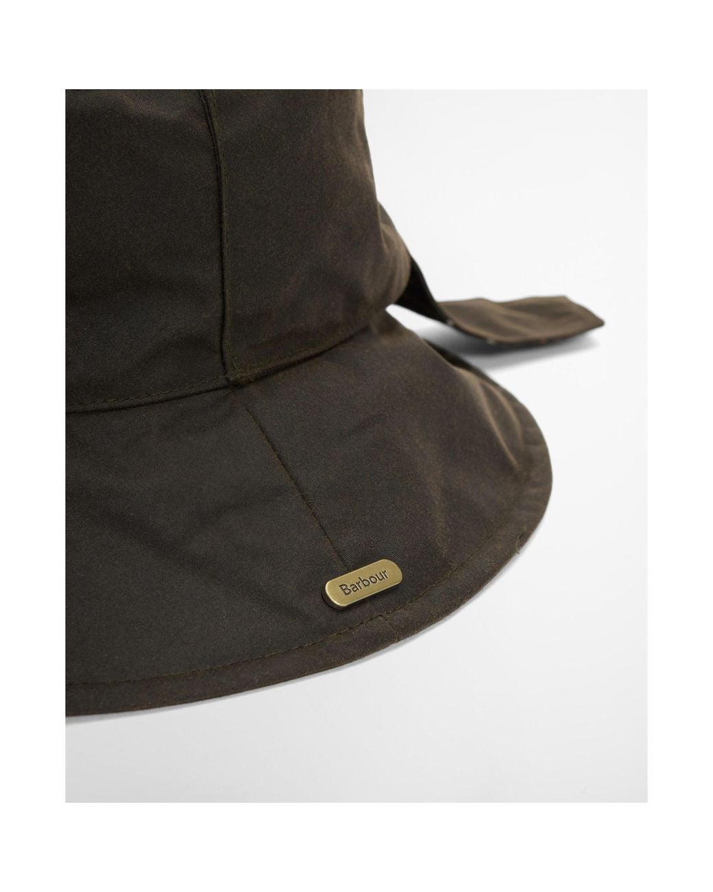Barbour Black Bucket Hat