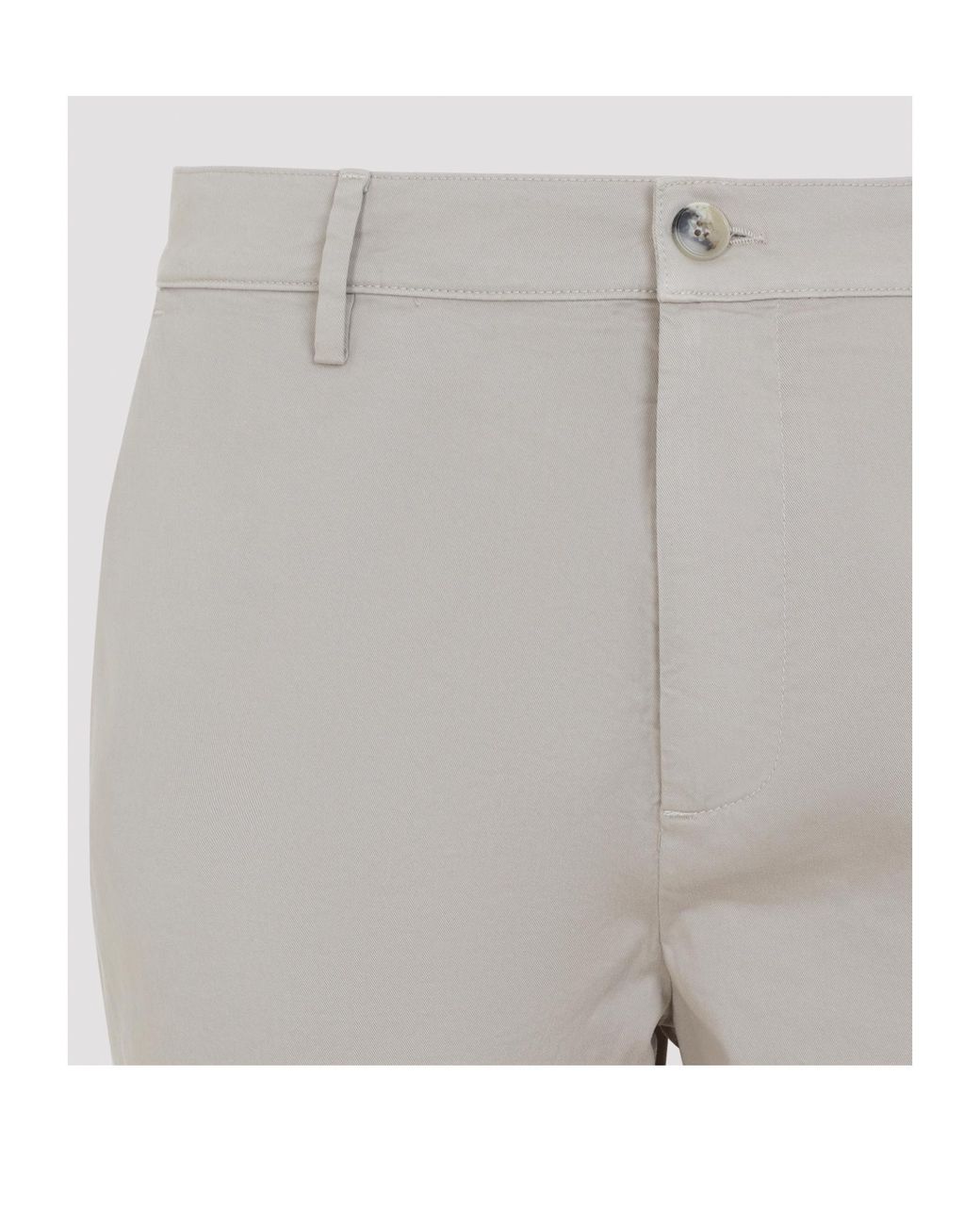 Canali Natural Comfortable Cotton Twill Chino Pants for men
