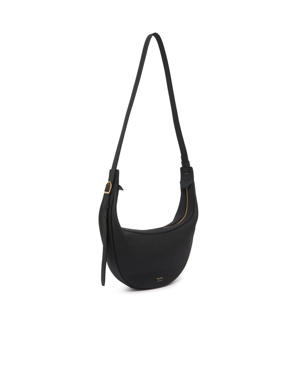 Khaite White Zipper Shoulder Bag