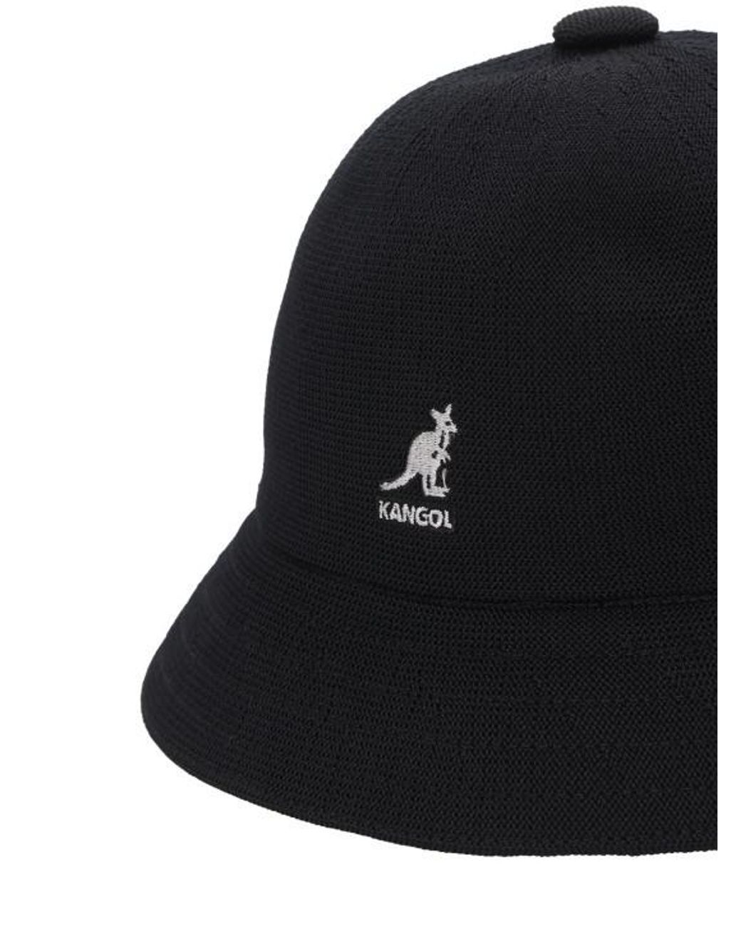 Kangol Black Crown Bucket Hat for men