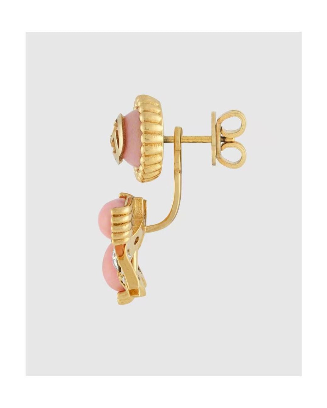 Gucci Metallic Interlocking G Single Earring