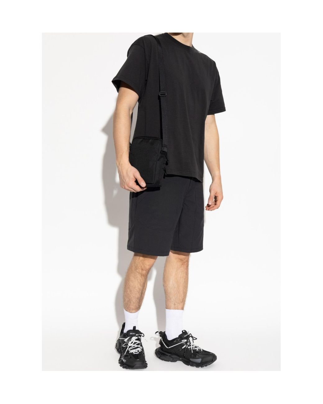 Roa Blue Lolotte Belted Shorts for men