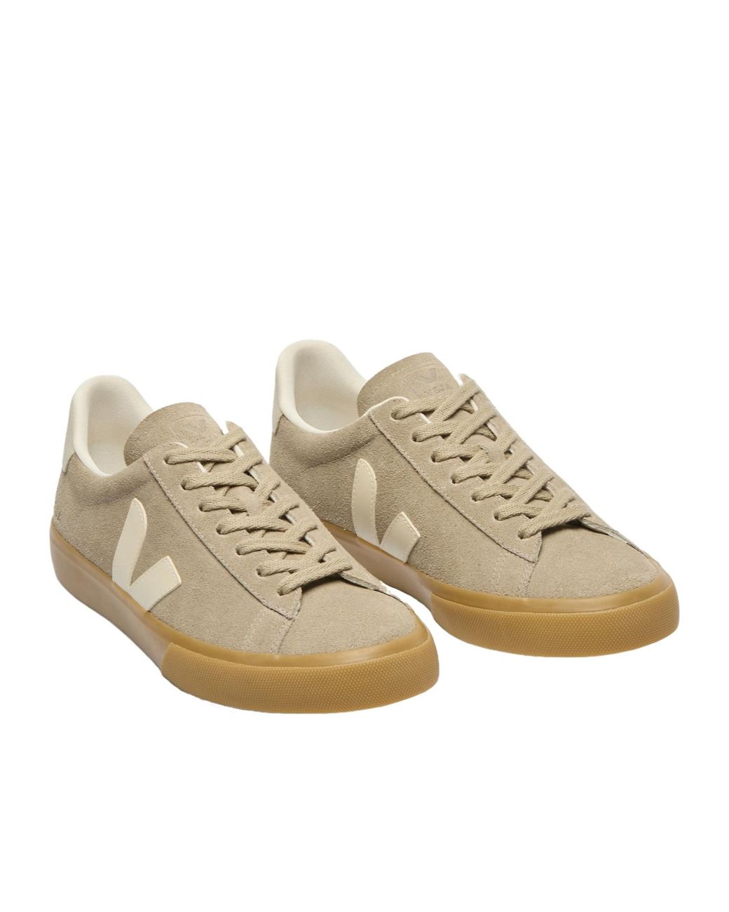 Veja Natural Campo Lace-Up Sneakers for men