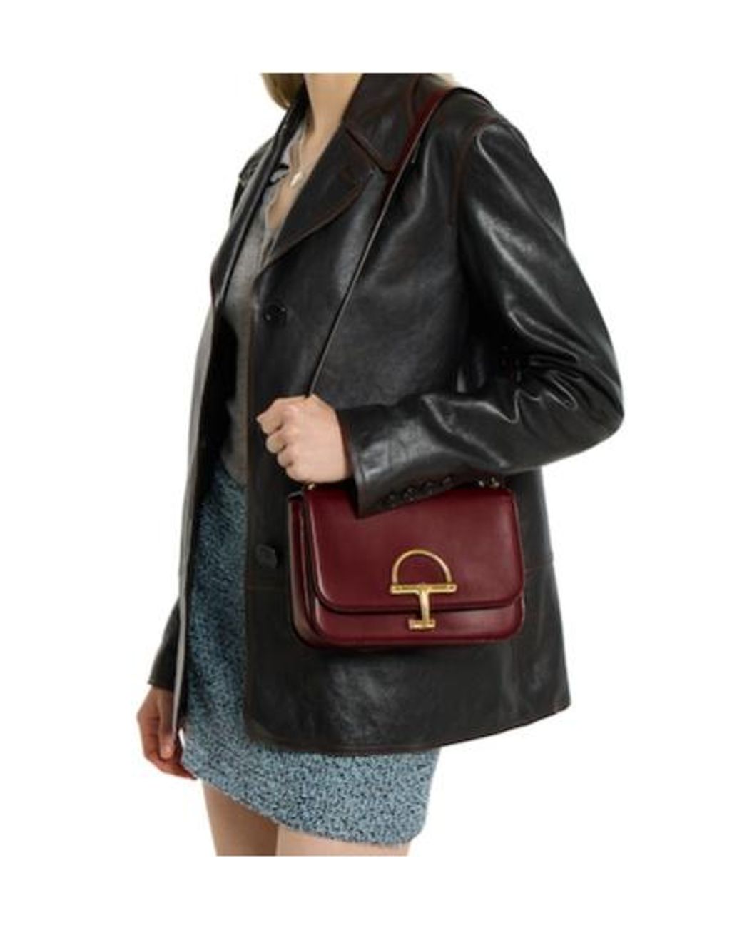 Gucci Red Siena Small Shoulder Bag