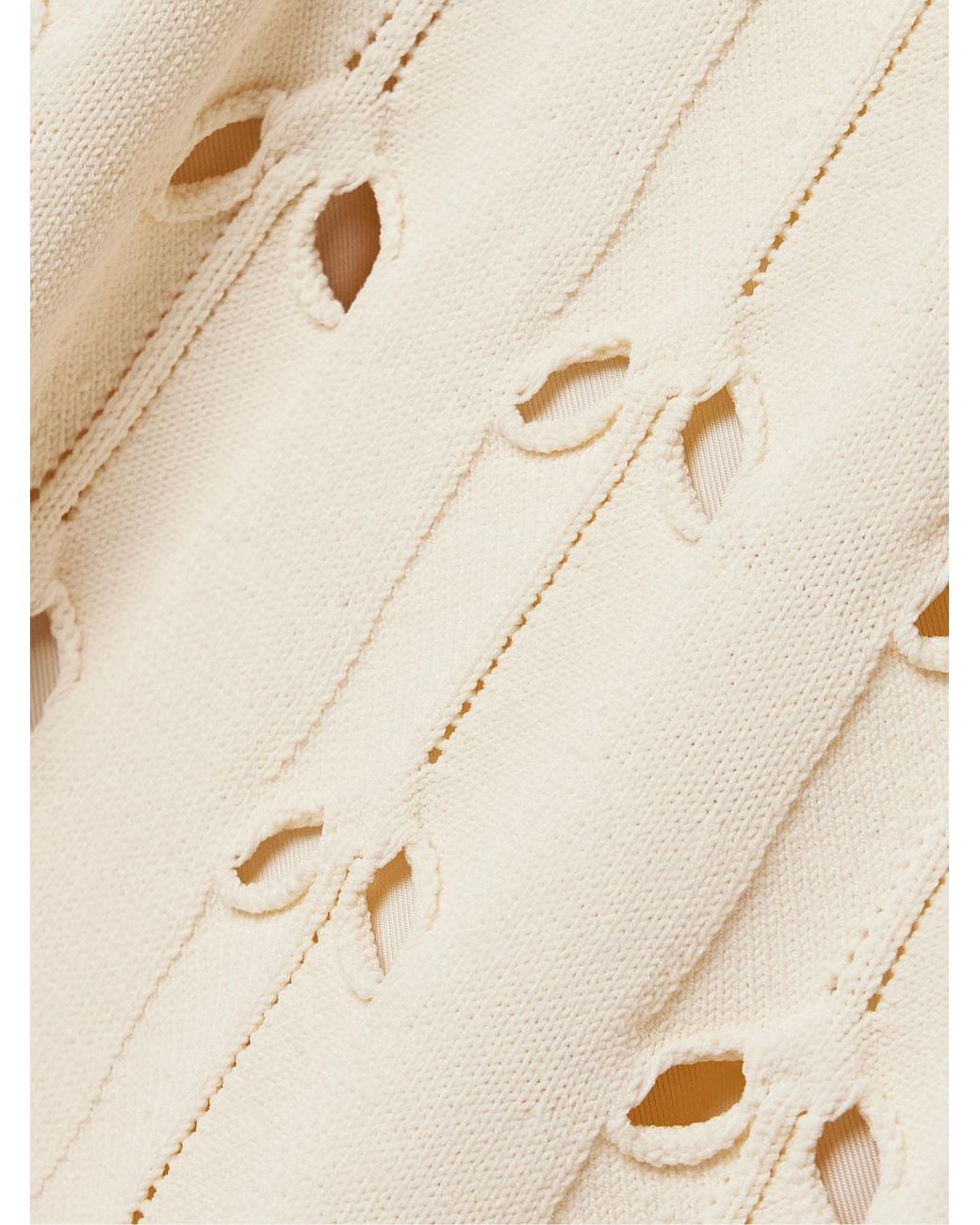 Zimmermann Natural Cutout Dress
