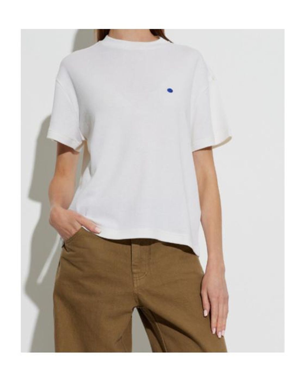 Jil Sander White Short-Sleeved T-Shirt